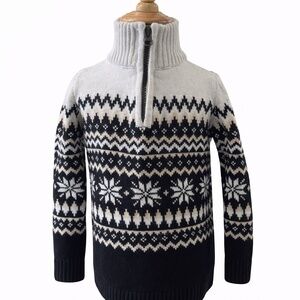 Children’s Place Boys Nordic Sweater Size 4T – Winter Pattern